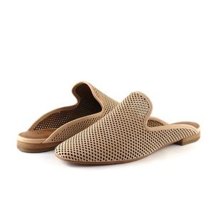 Frye Gwen Perf Slide Leather Mules Size 6.5